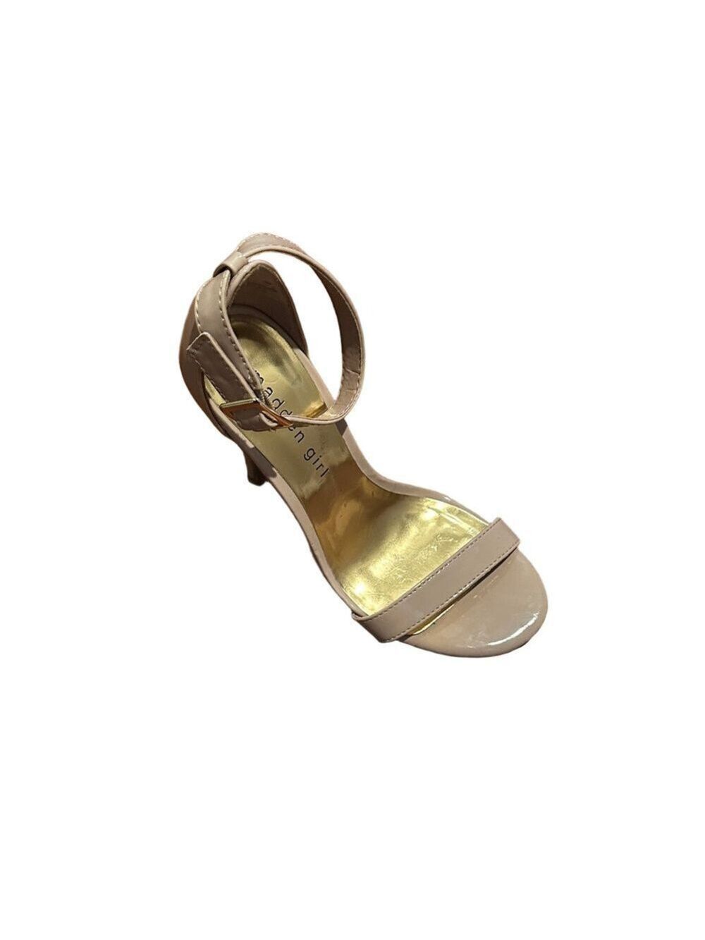 Madden Girl  Beige Strappy Heels 6M